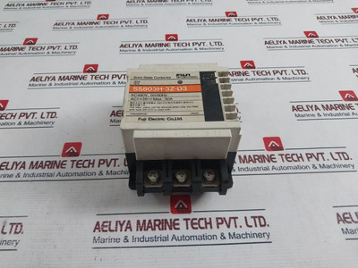Fuji Electric Ss803H-3Z-d3 Solid State Contactor Ac480V 50/60Hz Used Fuji Electric Ss803H-3Z-d3 Solid State Contactor Ac480V 50/60Hz Used