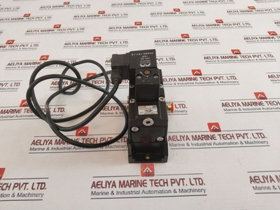 Rexroth Mecman 04983-197-18, 04-311H-04-10 Solenoid Valve & Coil 24Vdc Used