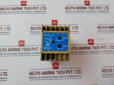 Crompton 252-pvau Protector Trip Relay 120V 60 Hz Used Crompton 252-pvau Protector Trip Relay 120V 60 Hz Used