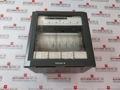 Yokogawa -60 To 40°C Analog Recorder 110-240 Vac 50/60Hz Used