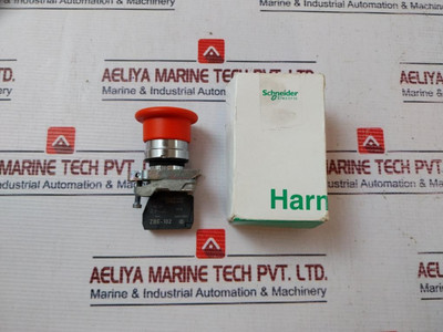 Schneider Electric Zbe-102 Emergency Stop Push Button With Contact Block New Schneider Electric Zbe-102 Emergency Stop Push Button With Contact Block New