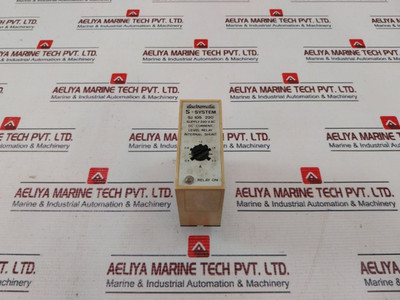 Electromatic S-system Sj 105 220 Dc-current Level Relay 220Vac Used Electromatic S-system Sj 105 220 Dc-current Level Relay 220Vac Used