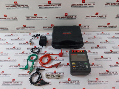 Amprobe Amb-50 Insulation Resistance Tester Set Xy-151000D 600V Used Amprobe Amb-50 Insulation Resistance Tester Set Xy-151000D 600V Used