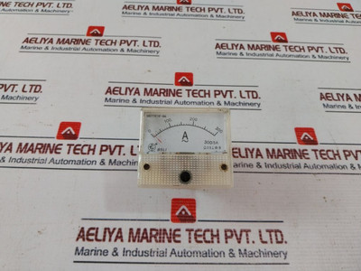 Mltcd 85L1 Analog Panel Ammeter Gauge 300/5A Used Mltcd 85L1 Analog Panel Ammeter Gauge 300/5A Used