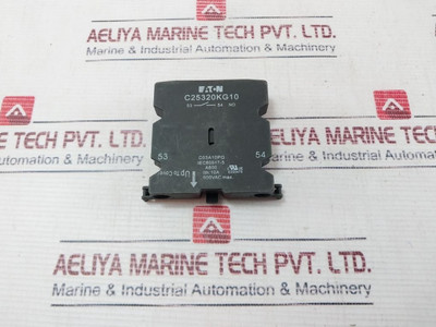Eaton C25320Kg10 Auxiliary Contact Used Eaton C25320Kg10 Auxiliary Contact Used
