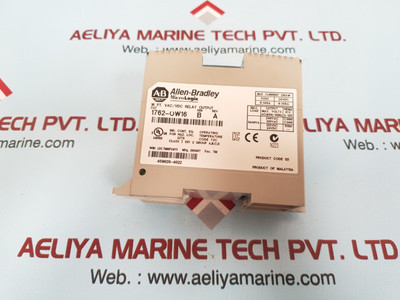 Allen-bradley micrologix 1762-ow16 relay output module - 459020-4022 Allen-bradley micrologix 1762-ow16 relay output module - 459020-4022