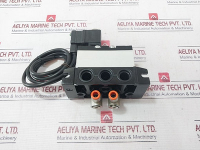 Rexroth Mecman R401001276 Pneumatic Directional Valve 5802720000 24V Dc Used Rexroth Mecman R401001276 Pneumatic Directional Valve 5802720000 24V Dc Used