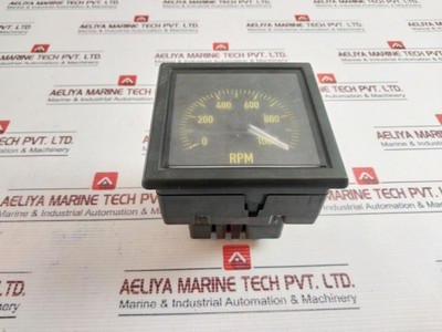 Deif Xl96, 0-1000 Rpm Meter Used Deif Xl96, 0-1000 Rpm Meter Used