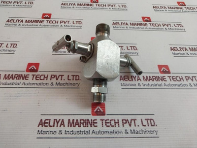 Hy-lok Gv2Tv-fm8N Gauge Valve Ptfe Packing Used Hy-lok Gv2Tv-fm8N Gauge Valve Ptfe Packing Used