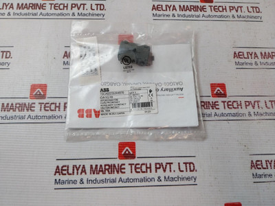Lot Of 2X Abb Oa1G10 Auxiliary Contact 10A 600Vac 18-14 Awg 1Sca022353R4970 New Lot Of 2X Abb Oa1G10 Auxiliary Contact 10A 600Vac 18-14 Awg 1Sca022353R4970 New