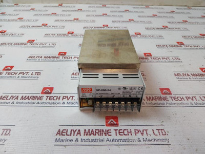 Mean Well Sp-200-24 Power Supply 100-240Vac 3.5A 50/60Hz