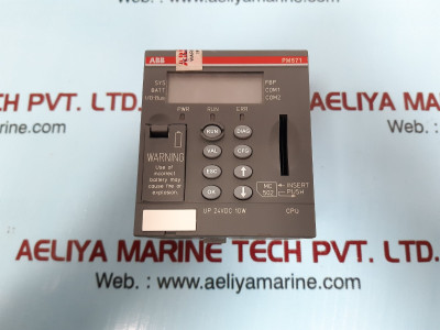 Abb pm571 c4 cpu 64kb ethernet 1sap130100r0100