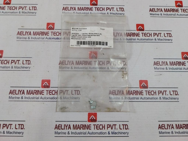 Aker Ba0036638 Nipple,Lube  