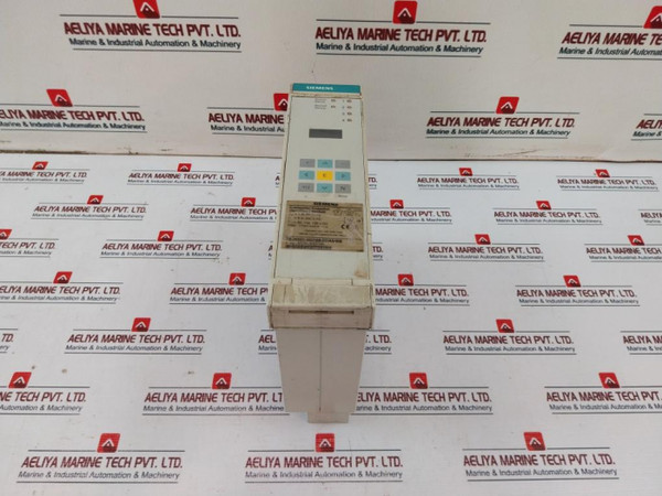 Siemens Overcurrent Protection Relay Used