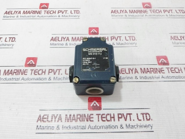 Schmersal Ms 015-11Y Heavy Duty Limit Switch Ip65 Used