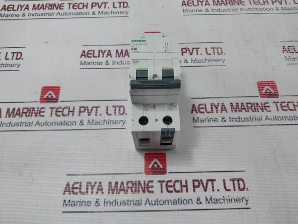Siemens 5Sl42407Rc 2 Pole Circuit Breaker Cm/L-2255548 New