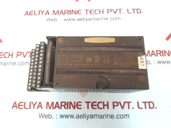 Ge ic200alg320j analog output module