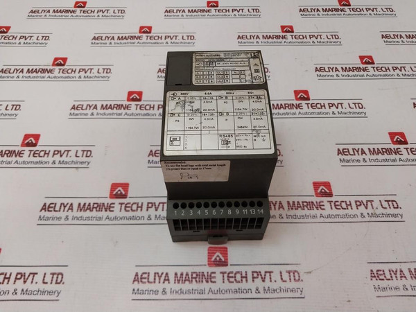 Rishabh Rish Ducer M40 Programmable Multi Transducer 400V 5.0A 50Hz