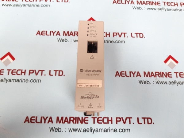 Allen-bradley 1783-etap1f 3-port ethernet/ip tap-2 tp/1 fiber
