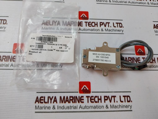 Waters Mod Ju-csd-6Pin Pressure Transducer Rev H 279001785