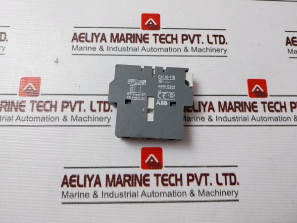 Abb Cal18-11B Auxiliary Contact Block 690V - Used