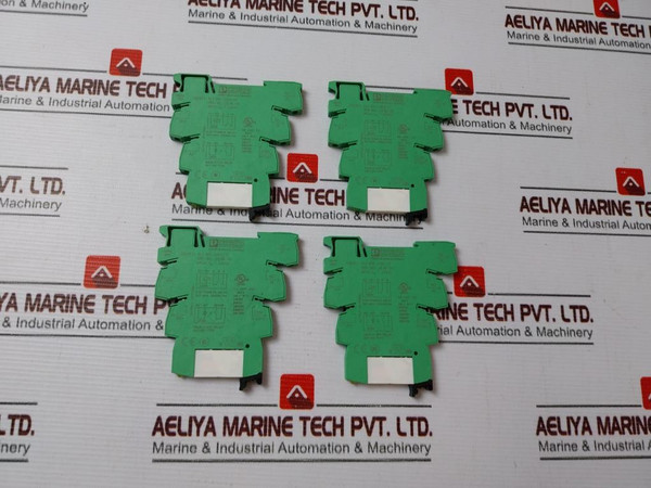 Lot of 7X Phoenix Contact PLC-BSC-24DC/21 Relay Base 24VDC 29 66 016, 6A/240V