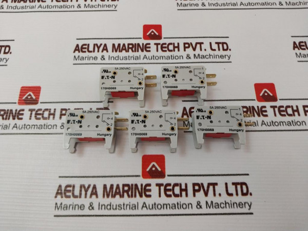 Lot Of 9X Eaton 170H0069 Microswitch 5A 250Vac - New