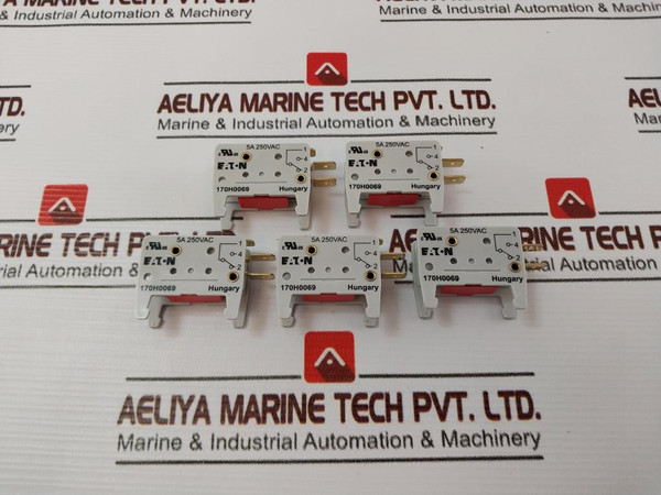 Lot Of 9X Eaton 170H0069 Microswitch 5A 250Vac