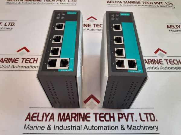 Moxa Eds-405A Etherdevice Switch 3093000001654 Rev.: 2.0.0