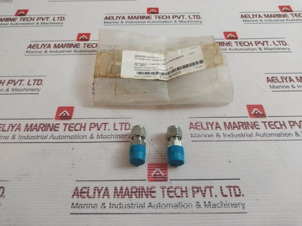 Lot Of 2X Swagelok 316 Tuv 278/03 Pipe Fitting A300186-6 - New