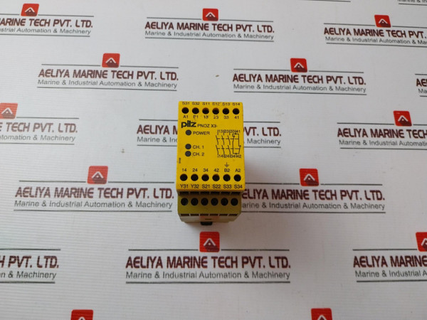 Pilz Pnoz X3 Safety Relay 120Vac/24Vdc 50-60Hz - Used