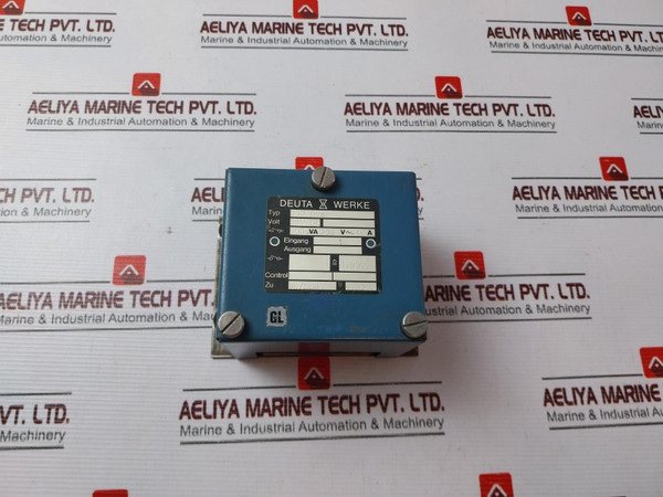 Deuta Werke Bs2 Way Output Relay 500Va 250V~ 4A