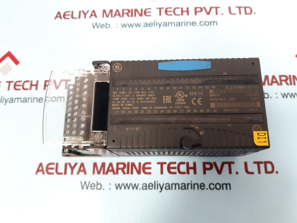 Ge ic200mdl650k input module