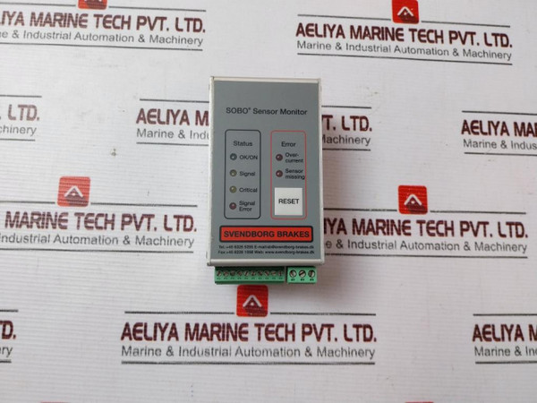 Sobo Sm00221 Svendborg Brakes Sensor Monitor - Used