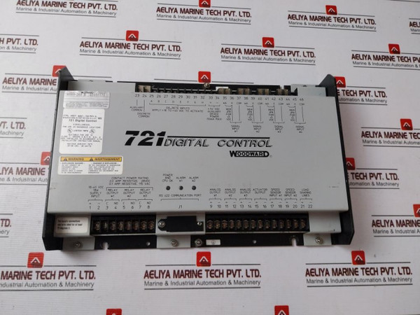 Woodward 8280-303 D 721 Digital Control Rev.G 2.0 Amp 28 Vdc
