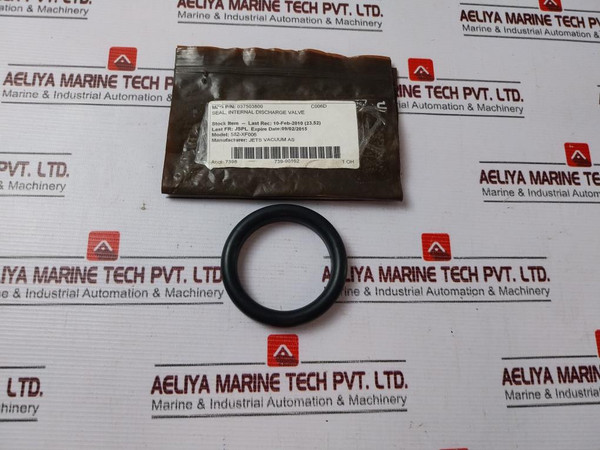 Jets Vacuum 037503800 Seal Internal Discharge Valve 582-xf006