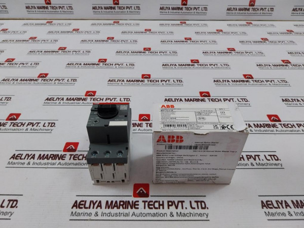 Abb Ms116-0.25 Manual Motor Starter 1Sam250000R1002