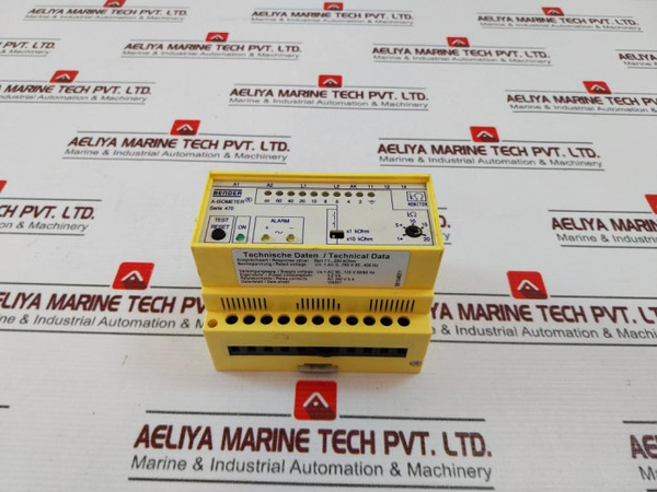 Bender Ir470Ly-4013 Insulation Monitoring Device 50/60Hz - Used