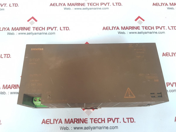 Siemens 6Ep1336-2Ba00 Sitop Power 20 1Ph Power Supply