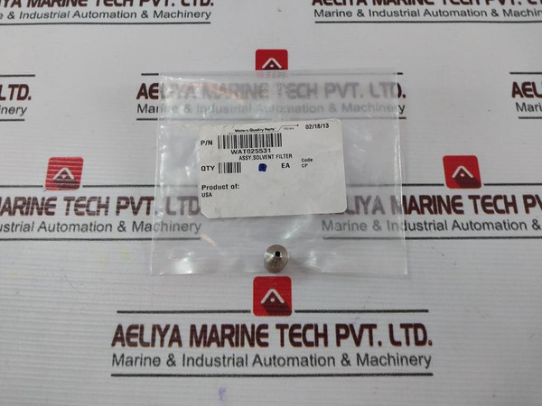 Waters Wat025531 Solvent Filter Assy