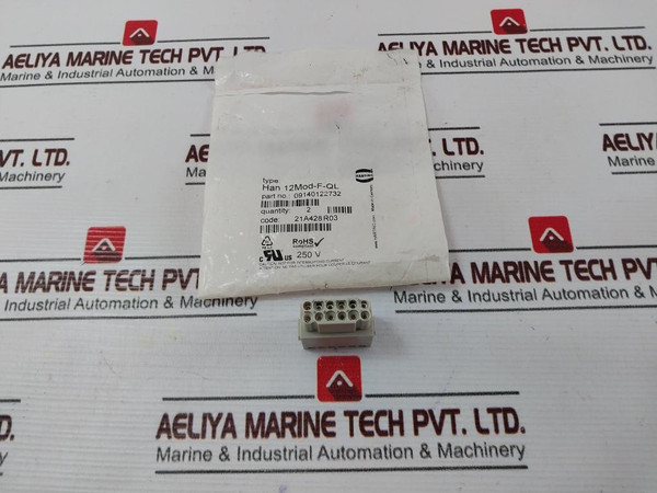 Harting 09 14 012 2732 Han Dd Quick Lock Module Han 12Mod-f-ql