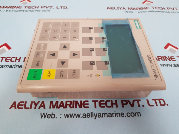 Siemens simatic 6av6 641-0ba11-0ax1 operator panel op77a