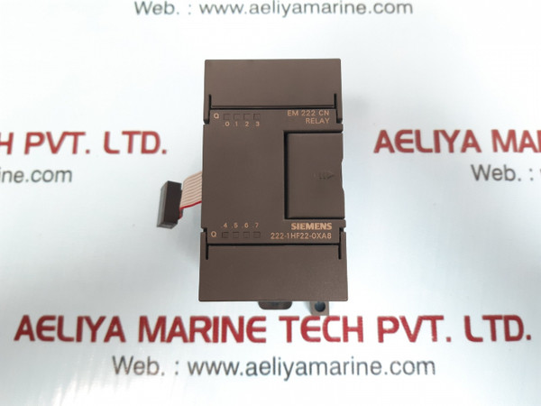 Siemens 6es7 222-1hf22-0xa8 em222cn relay 8xrly30vdc/250vac