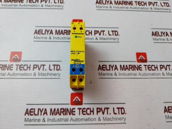 Turck Mk33-11Ex0-pli/24Vdc Single Channel Loop Isolator 100Ma