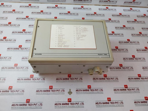 Thorn System T680 Afa-minerva Fire Alarm Panel.
