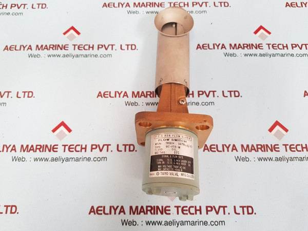 Taiyo Flow Switch 200V AC/DC Valve Mfg Co Ltd Alarm Oil Signal