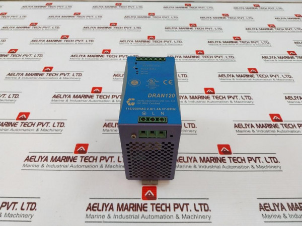 Chinfa Dran120-24A Power Supply 115/230Vac 2.8/1.4A 47-63Hz - Used