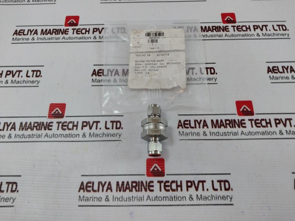 Swagelok Ss-6Fw-mm-2 Full Welded Inline Filter 6070714 - New