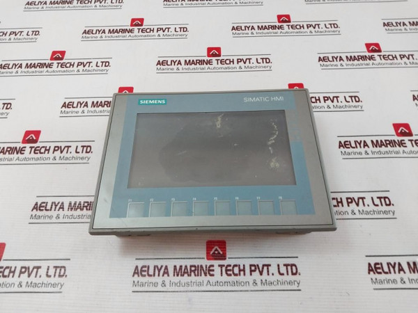 Siemens Ktp700 Basic 1P 6Av2 123-2Gb03-0Ax0 Touch Screen Hmi 4X/12 (Not Working) - For Parts Only