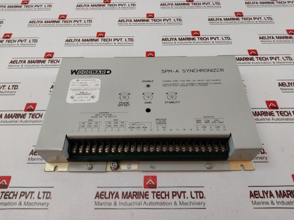 Woodward 9907-028 Spm-a Synchronizer Rev F - Used